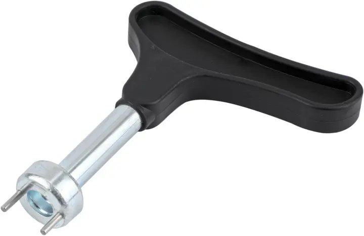 Golf Shoe Spike Wrench — Iron-Alloy Remover with Ergonomic Grip